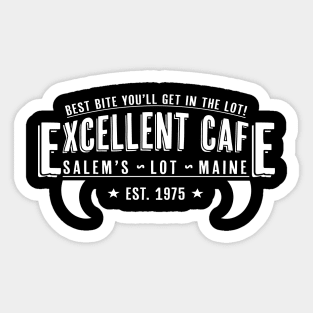 Excellent Cafe Maine Sticker